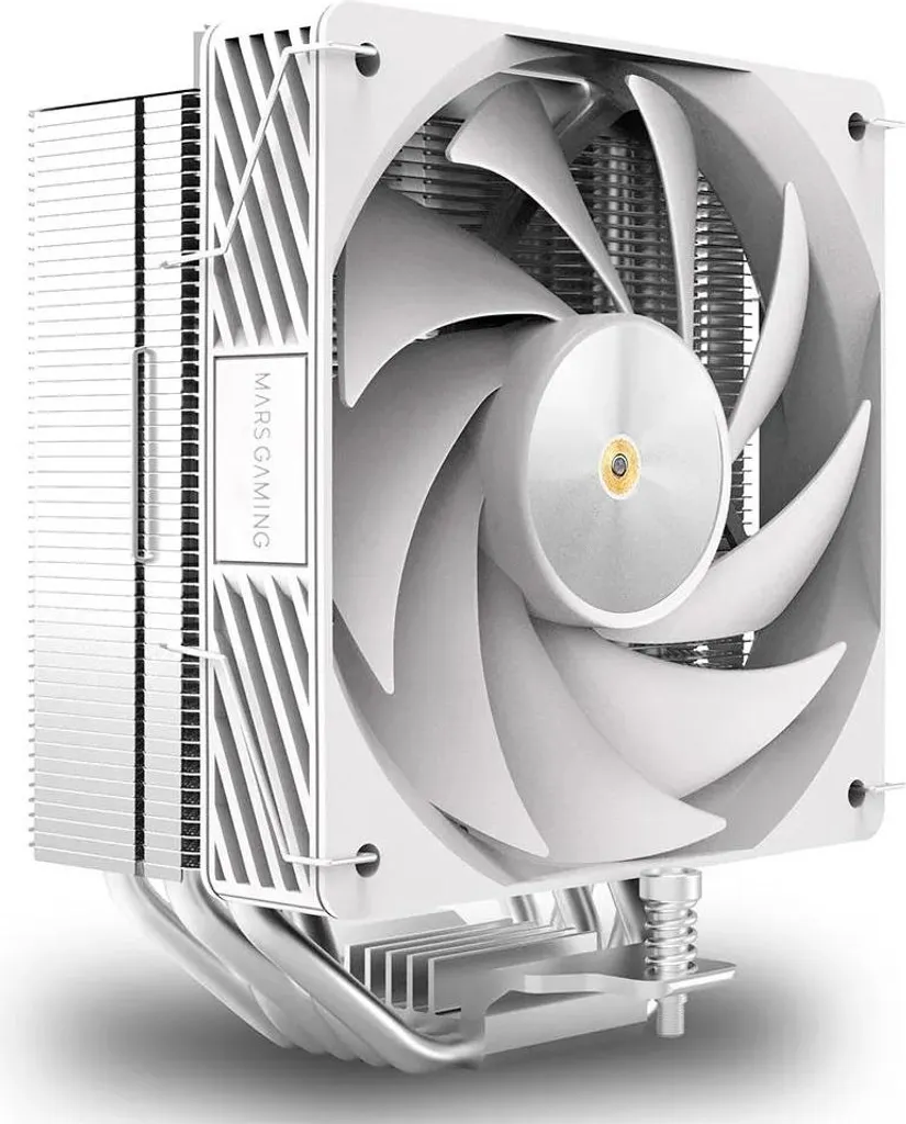 Mars Gaming MCPUX5W Blanc : Refroidissement CPU Idéal pour PC Gamer Pro