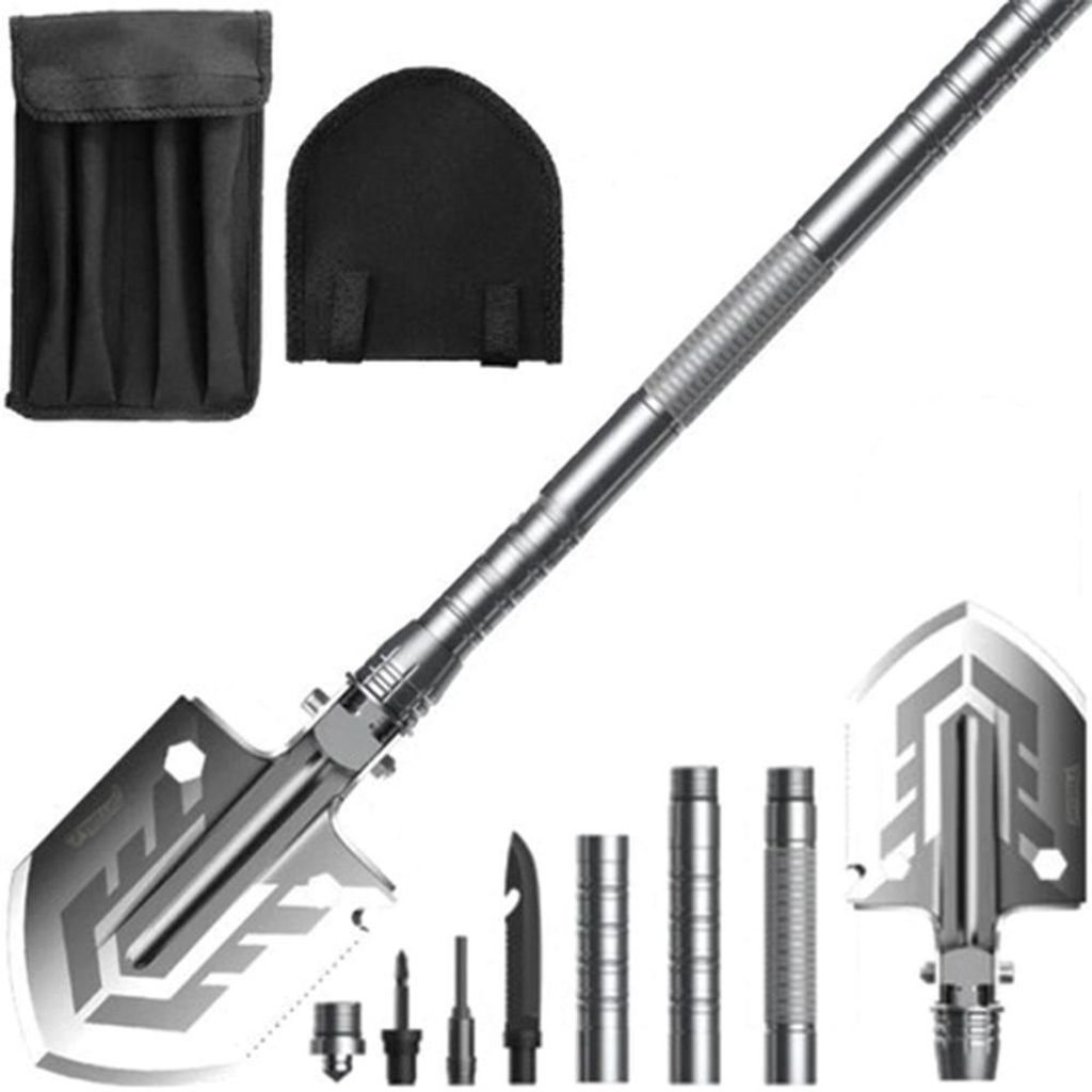 Trizand 22640 Poľná skladacia lopatka 16 in 1, 67 cm Obrázok produktu 