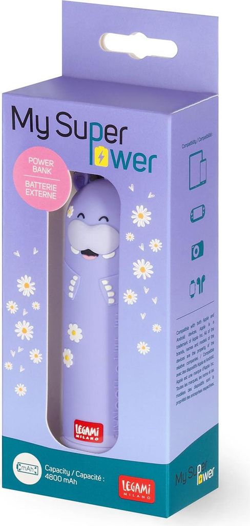 Legami S.p.A. Société de bienfaisance POWERBANK 4800MAH Image du produit 