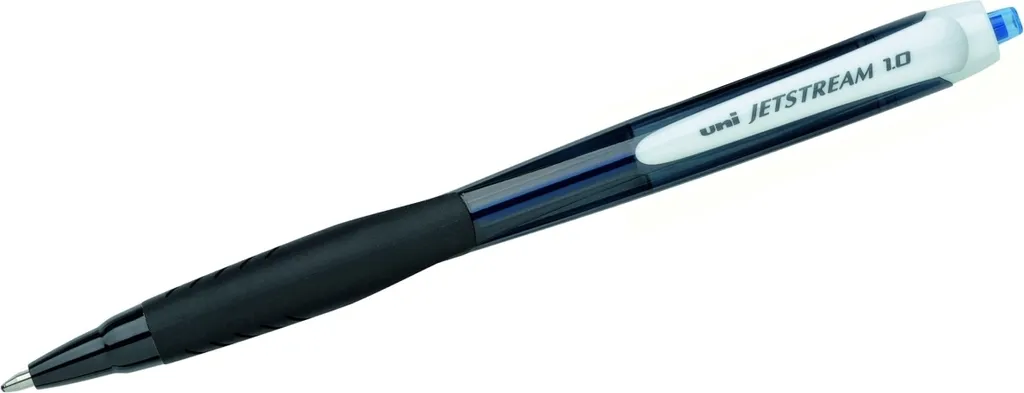 Stylos billes uni-ball Jetstream Sport bleus rétractables pour étudiants