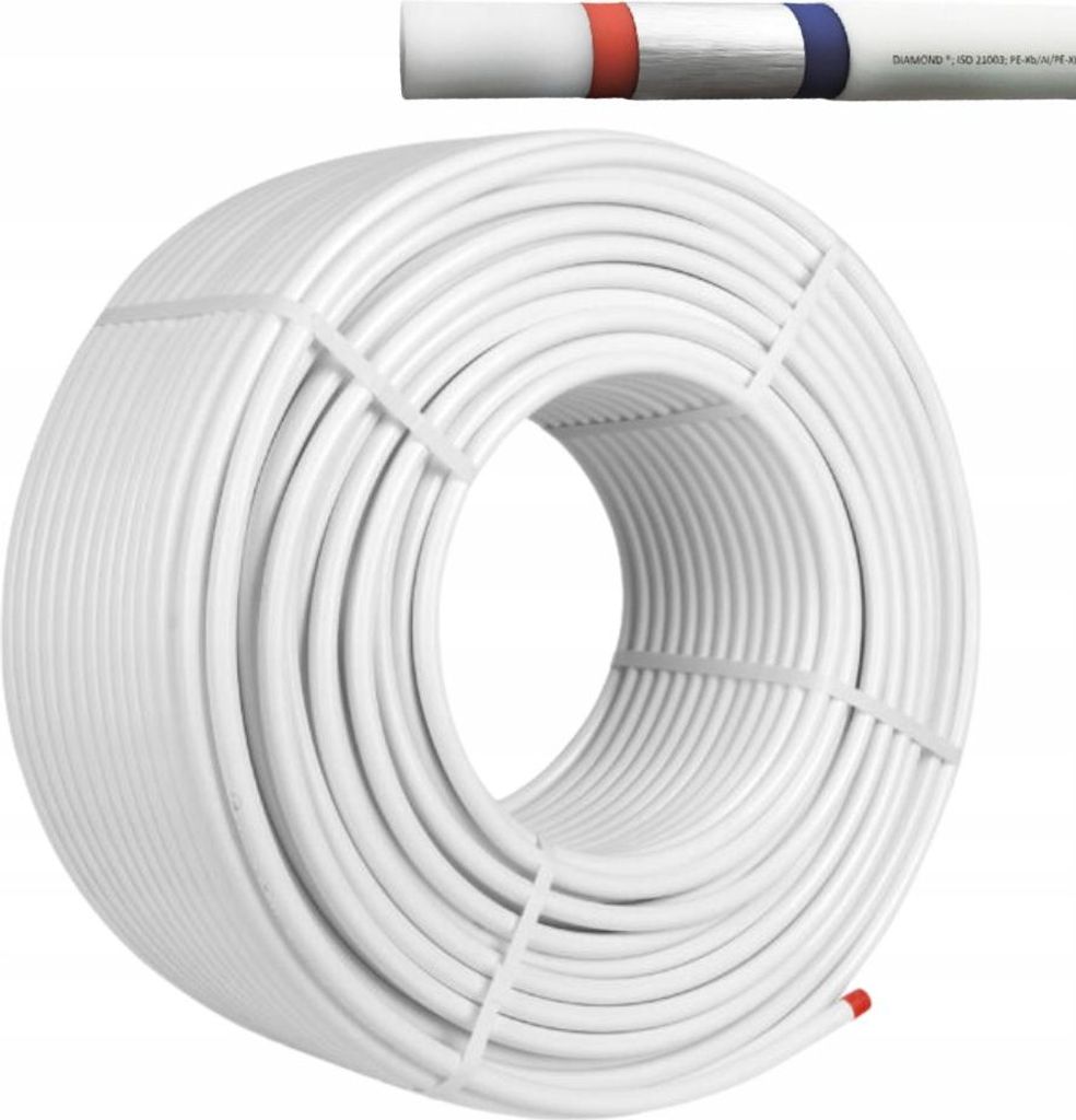 PEX 16 200m Diamant-Laserrohr für Fußbodenheizung Alupex Rohre