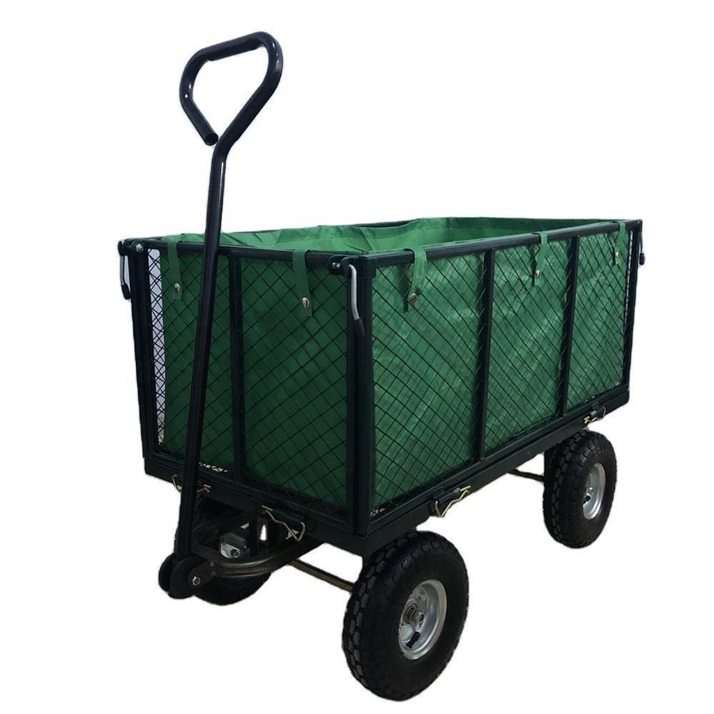 J.A.D. Tools 11991 Vozík čtyřkolový, drátěná korba, VYSOKÁ Obrázek produktu 
