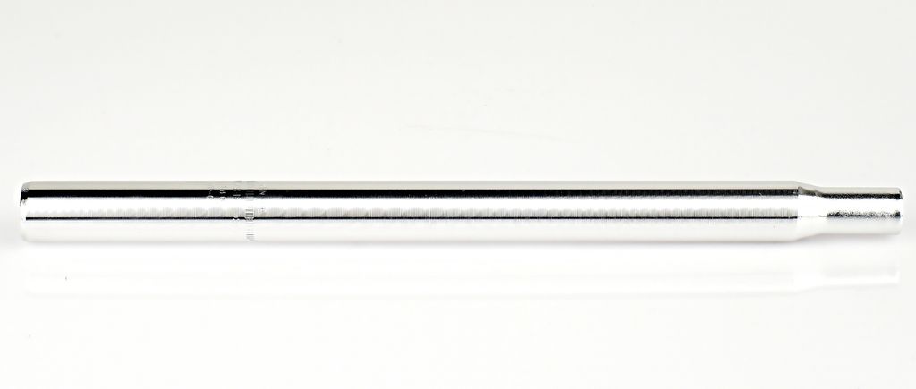 Fahrrad Sattelstütze 28,6 Sattelstange ALU CNC Kerzensattelstütze 350mm silber