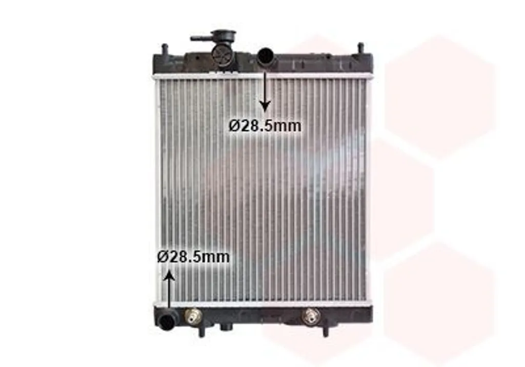 Radiateur moteur alu haute performance Van Wezel 13002131 Micra K11