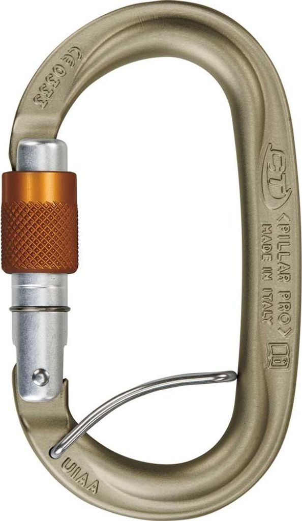 Climbing Technology Pillar Pro SGL HC Oval Screw Lock