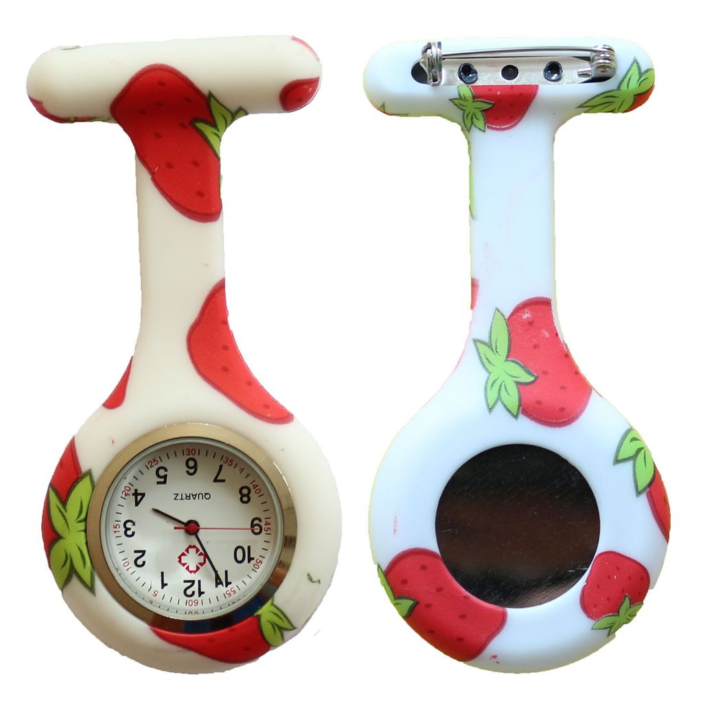 Nurse Watch Schwesternuhr Silikon  Krankenschwesternuhr Produktbild 