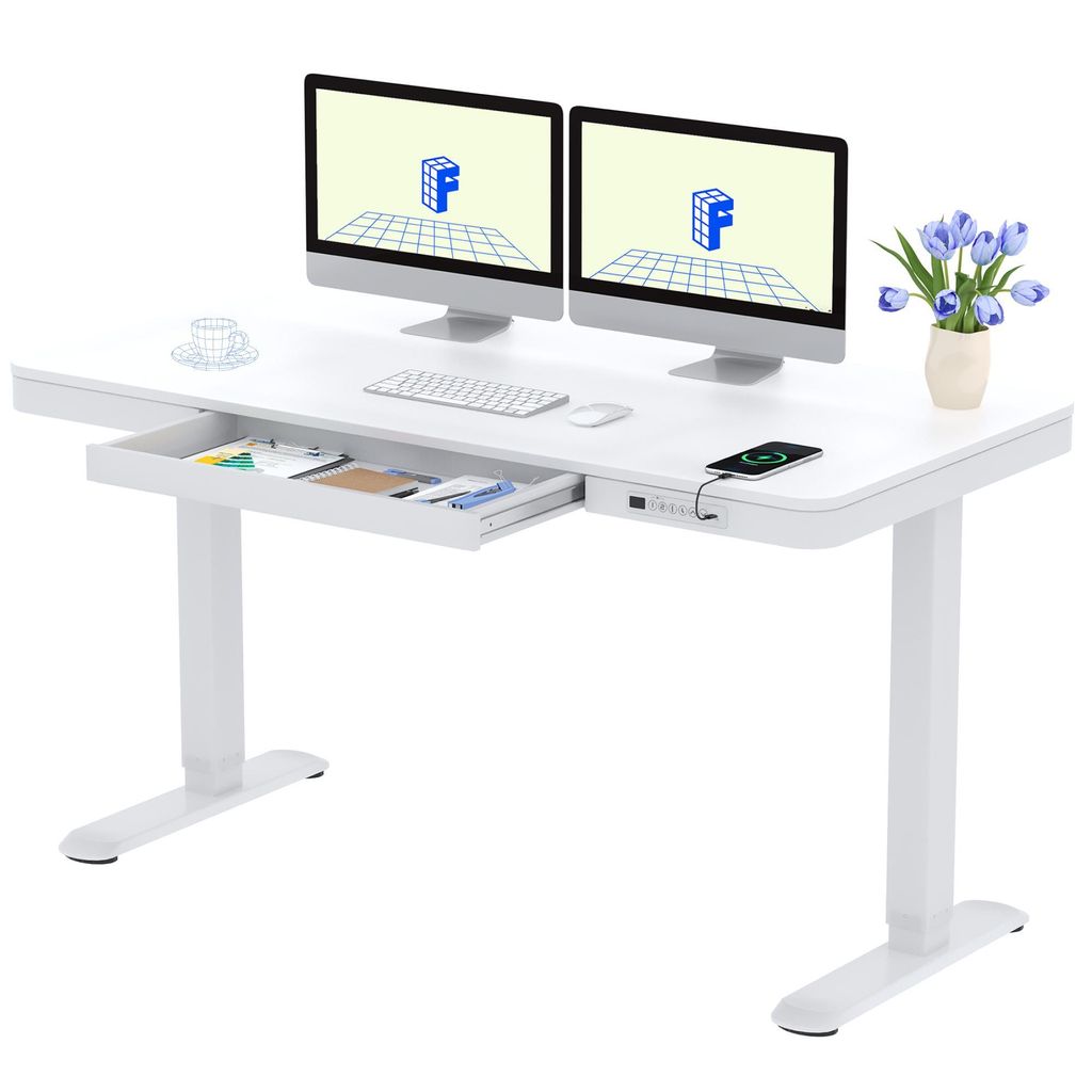 FlexiSpot Q3 Elektrisch Höhenverstellbarer Schreibtisch Produktbild 