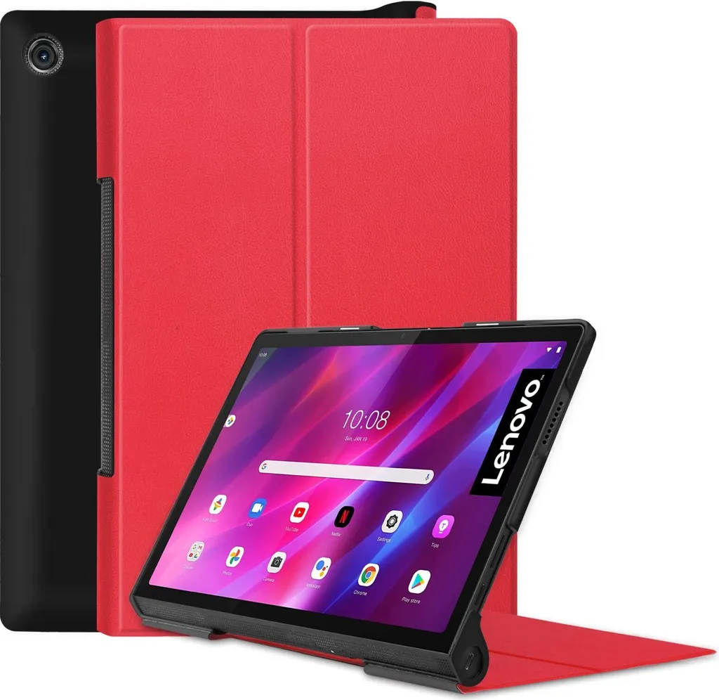 Custodia Tablet Lenovo Yoga 11 YT-J706F per Bambini e Casa - Rossa
