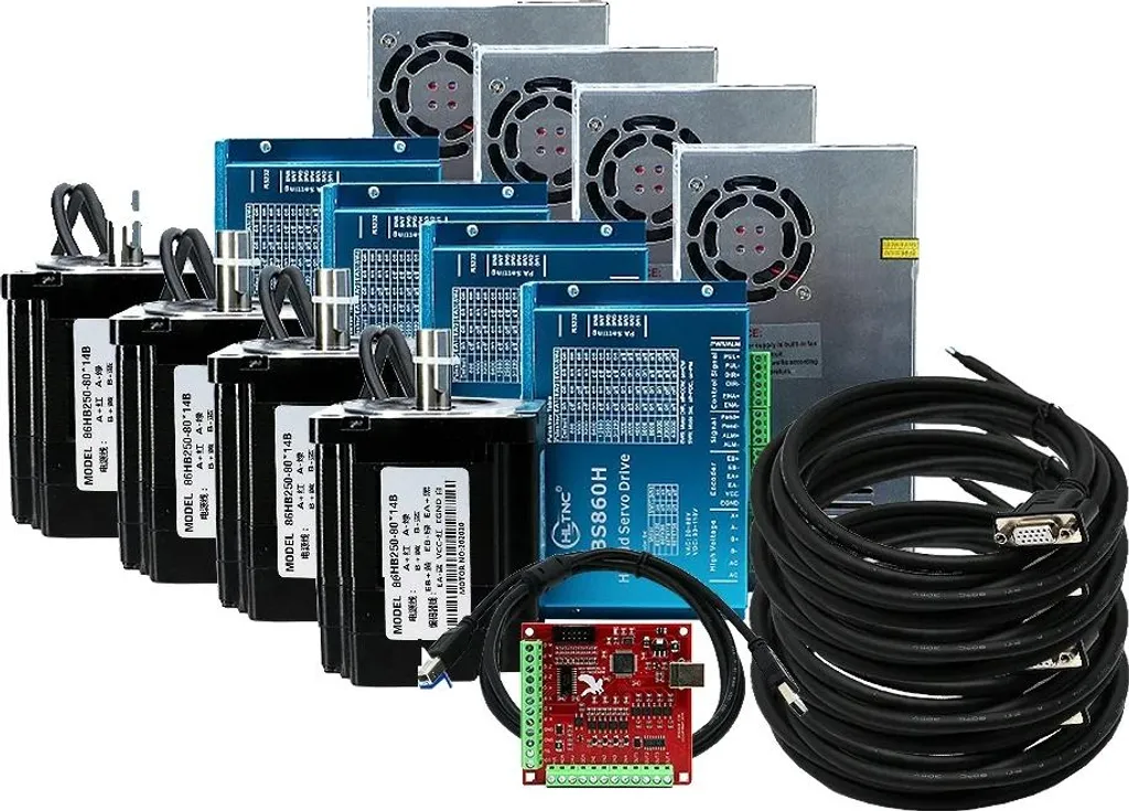 Système Motorisé Nema 34 pour Fraiseuse CNC et Gravure Laser Pro