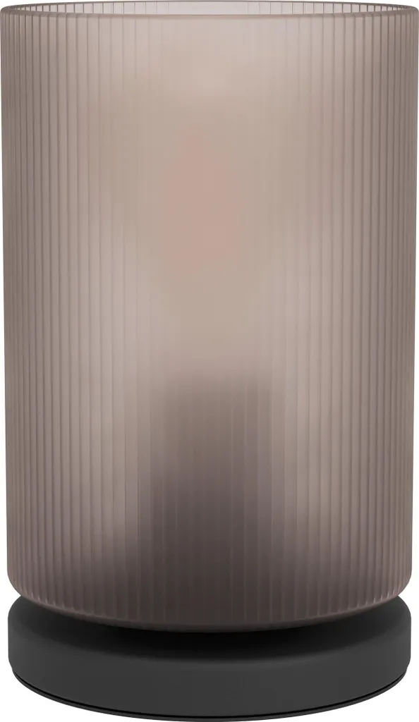 Petite lampe E27 EGLO Colomera anti-éblouissement gris mat pour chambre