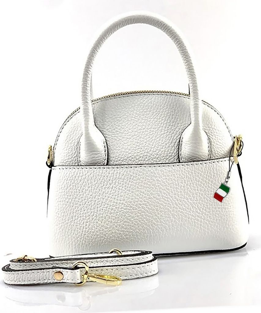 weiß Florence Tasche Leder D2OTF814W