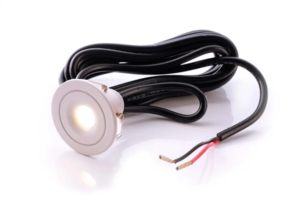 Deko-Light 565172 Punto Lumi: Faretto Incasso LED Bianco 1W IP44