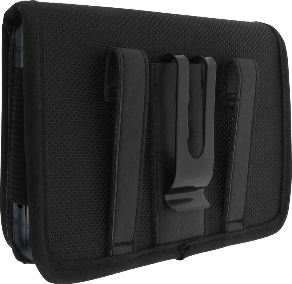 Fondina Smartphone Avizar L Nero - Custodia Cintura per Outdoor