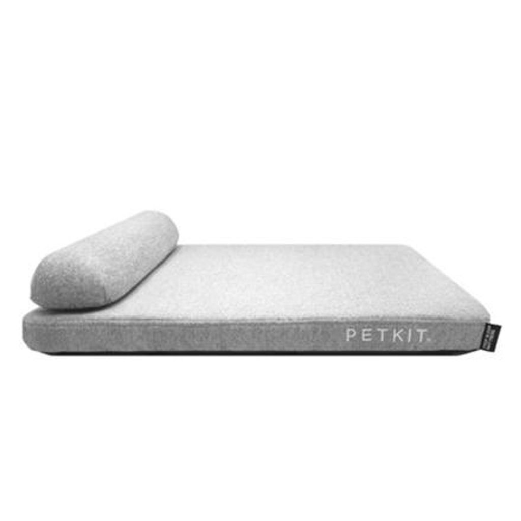 PETKIT Tiefschlafbett mit Memory Foam, Grau, 900x700x160 mm