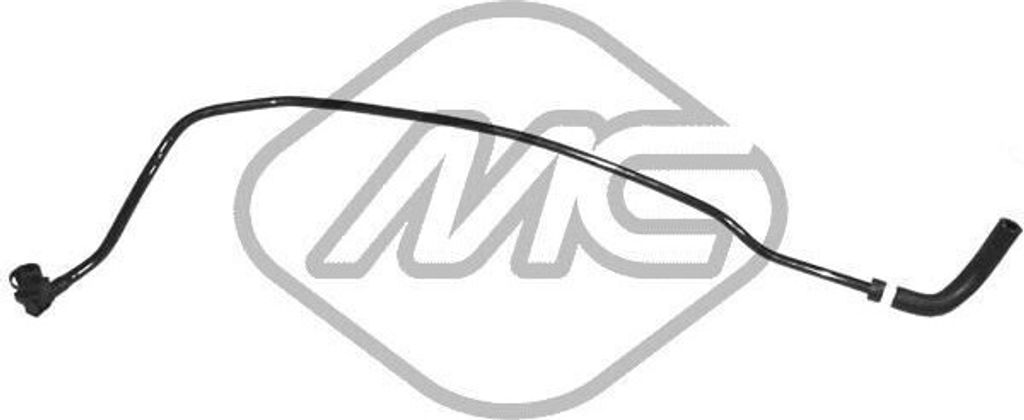 Metalcaucho 92084 Leckkraftstoff-Schlauch für OPEL ZAFIRA B (A05) Rücklaufleitung