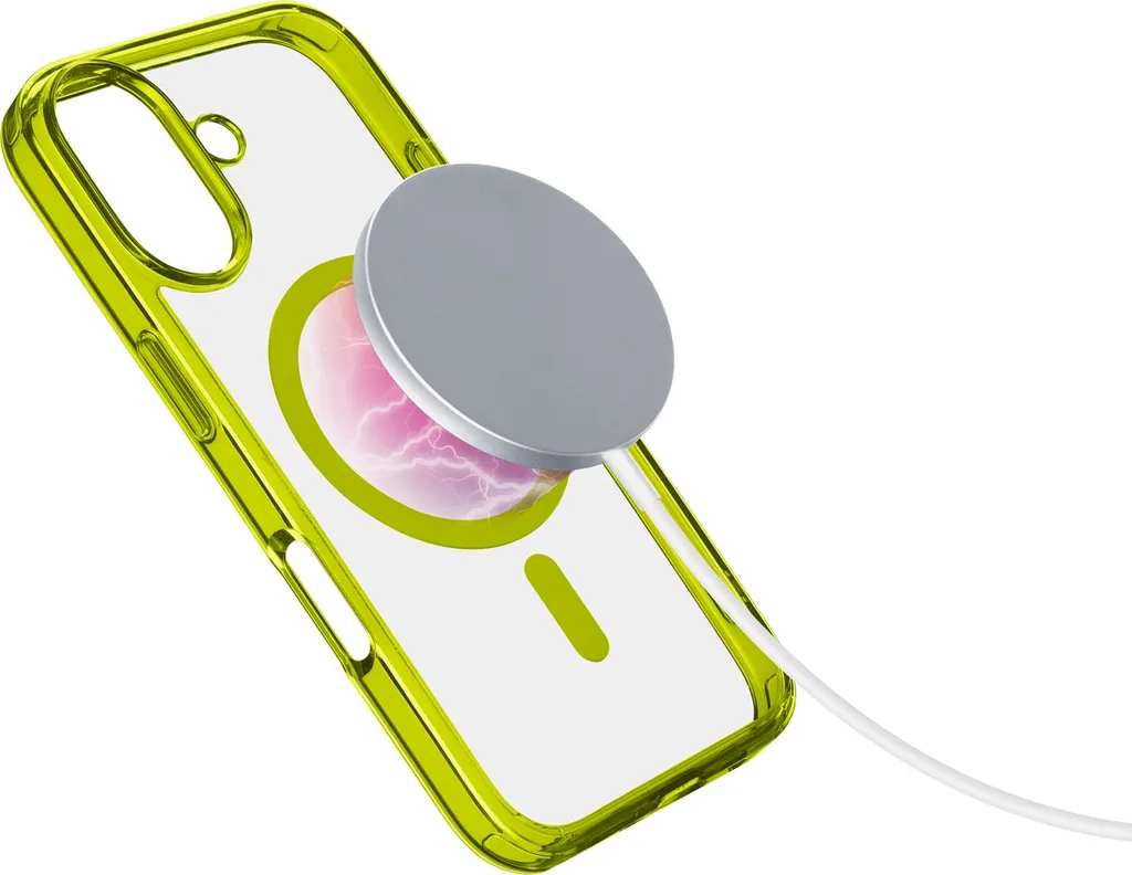 Cover iPhone 16 Cellularline Iconic Mag Lime: Recensione e Prezzo - 3
