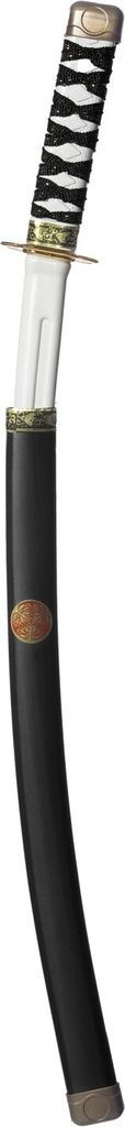 Schwarzes Ninja Schwert mit Scheide 60 cm Produktbild 