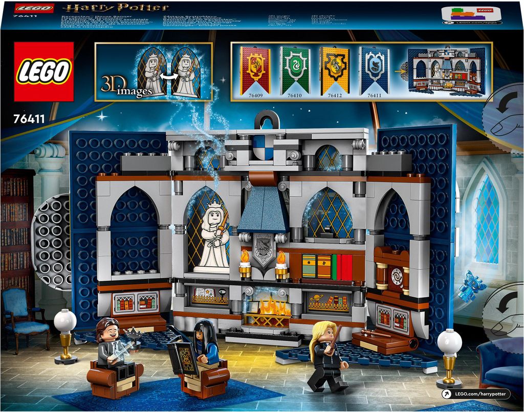 LEGO 76411 Harry Potter Hausbanner Ravenclaw, Hogwarts Produktbild 8