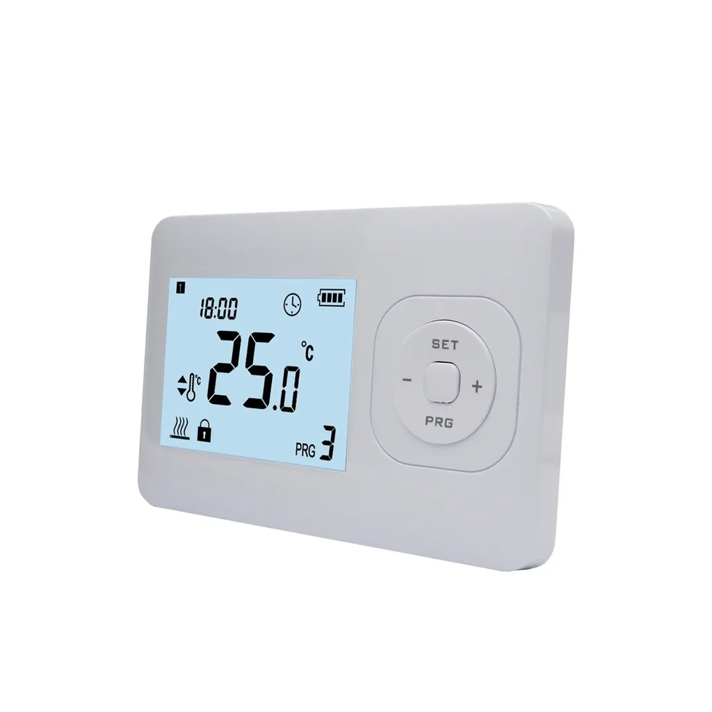 Thermostat On/Off Digital blanc avec programmation horaire haute précision - 3