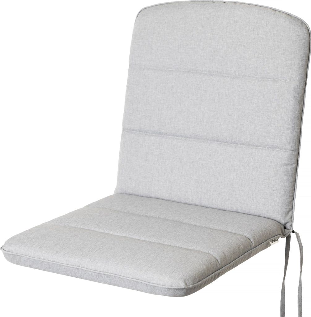 Gartenstuhlauflage „Alba“ - 105x50x6 cm - wetterabweisend & komfortabel | Liegenauflage, Stuhlkissen, Gartenkissen, Sitzkissen | PillowPrim