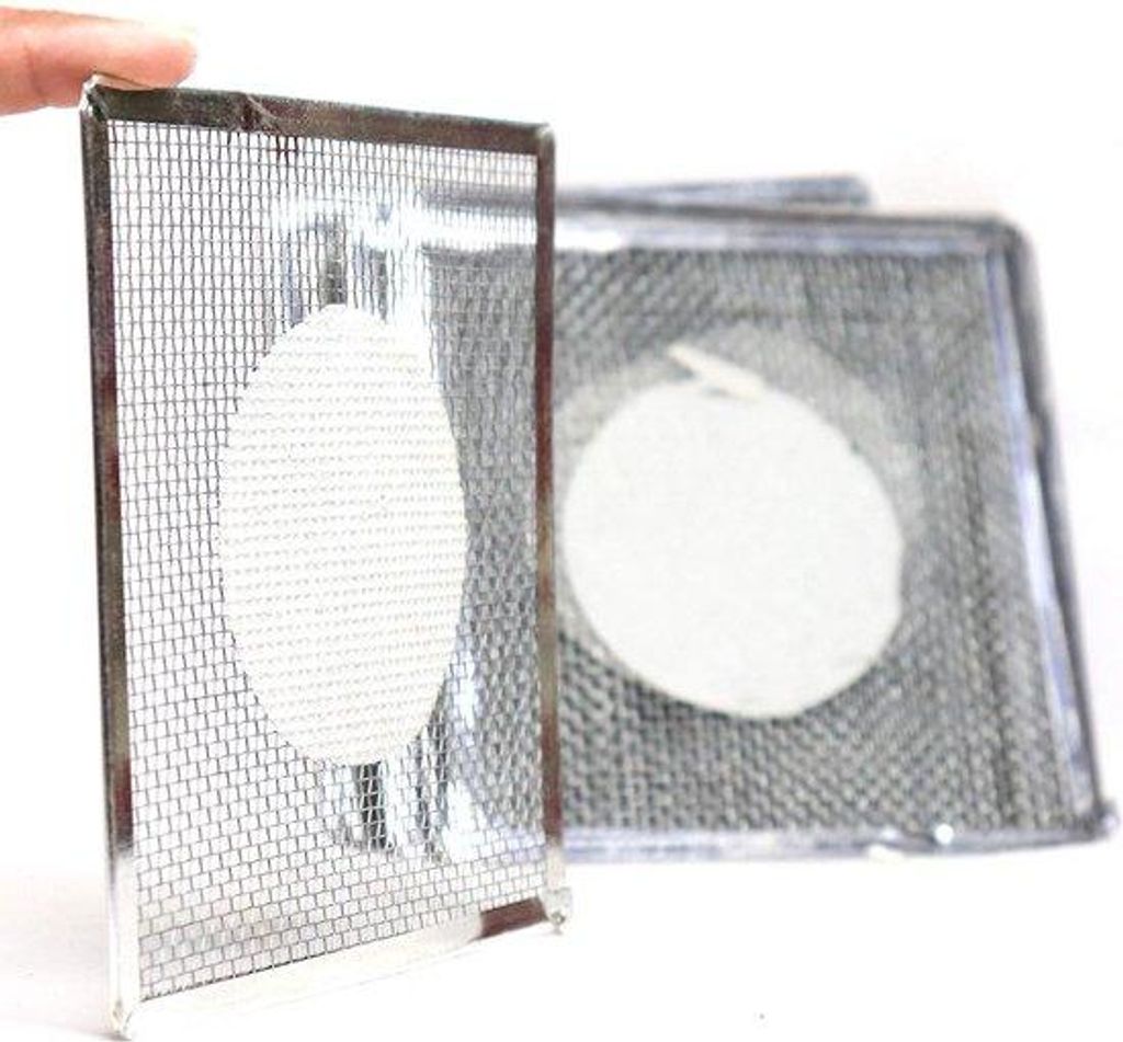 Eisendrahtmesser Groß Größe Hohe Qualität 6 Stück - Laboratorium - Rahmen - Filterpapier - Heizung - Flamme - Bunsenbrenner - Experimente