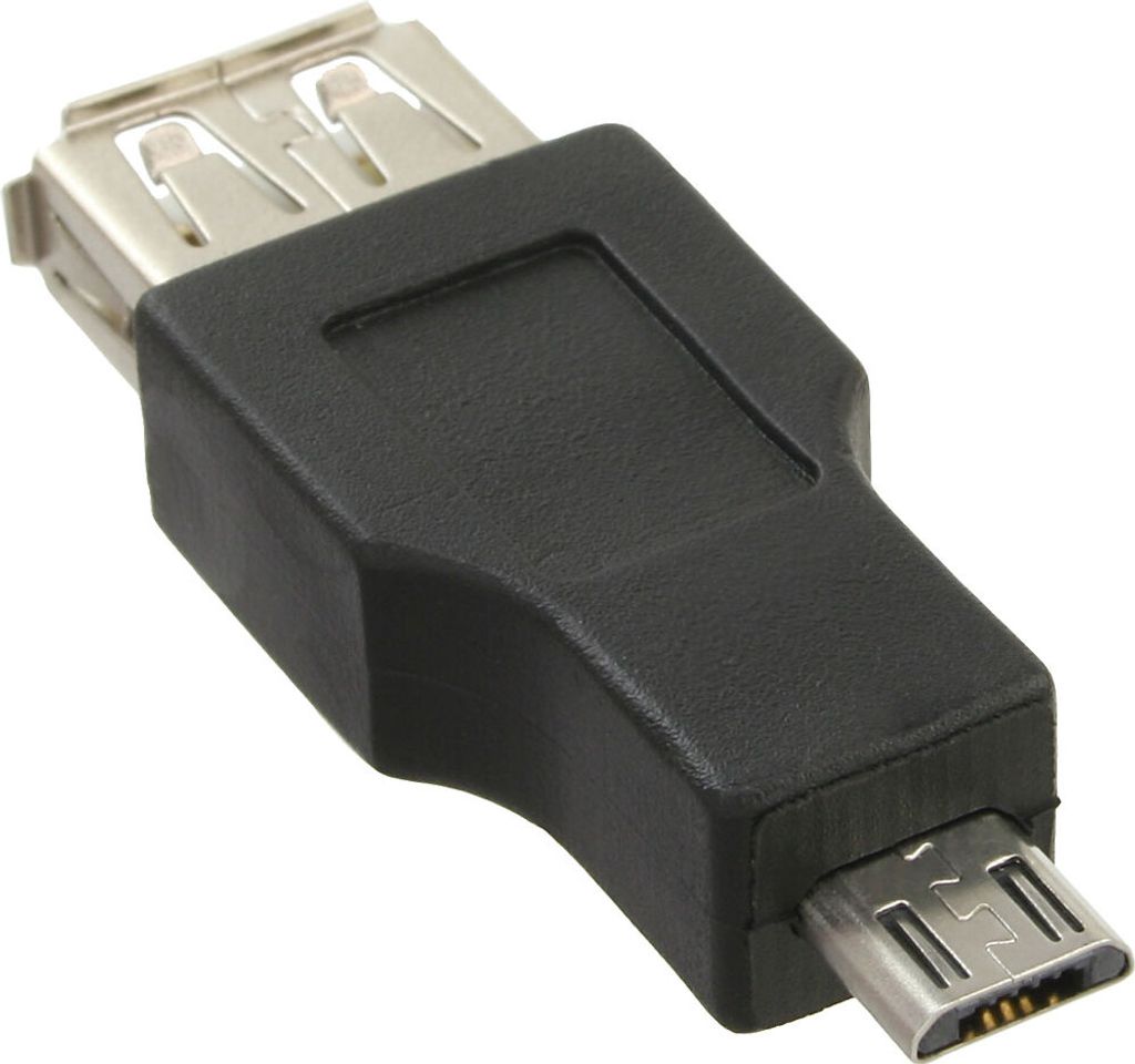InLine® 31604 Adattatore micro-USB, da spina Micro-B a Immagine del prodotto 