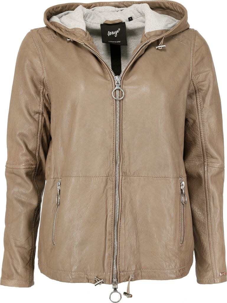 Maze Lederjacke 42020115 Damen mud S Produktbild 