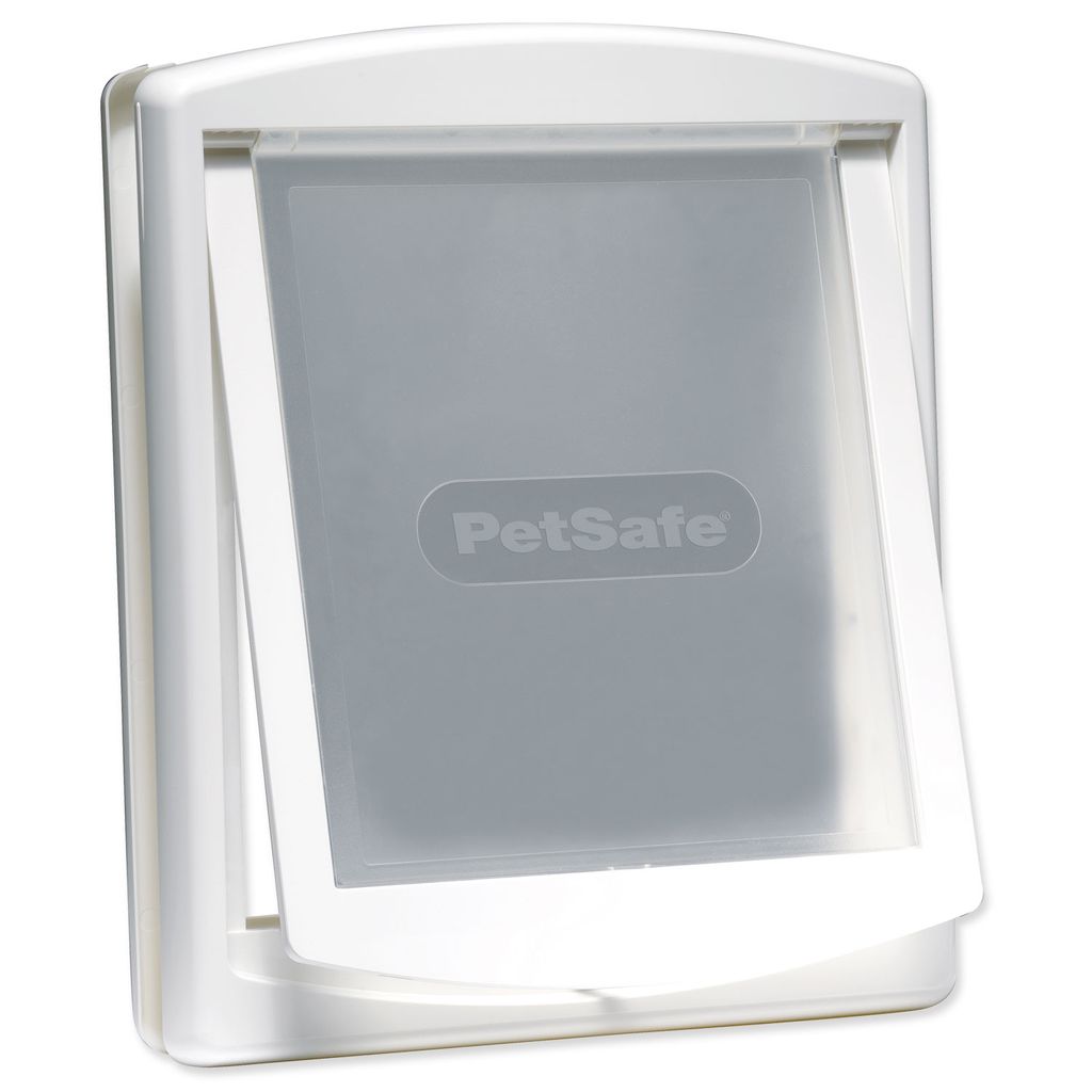Plastikowe drzwiczki PetSafe z przezroczystą klapką, białe, Zdjęcie produktu 