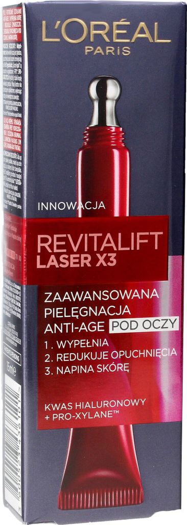 Loreal REVITALIFT LASER X3 Anti-Age Augencreme 15ml