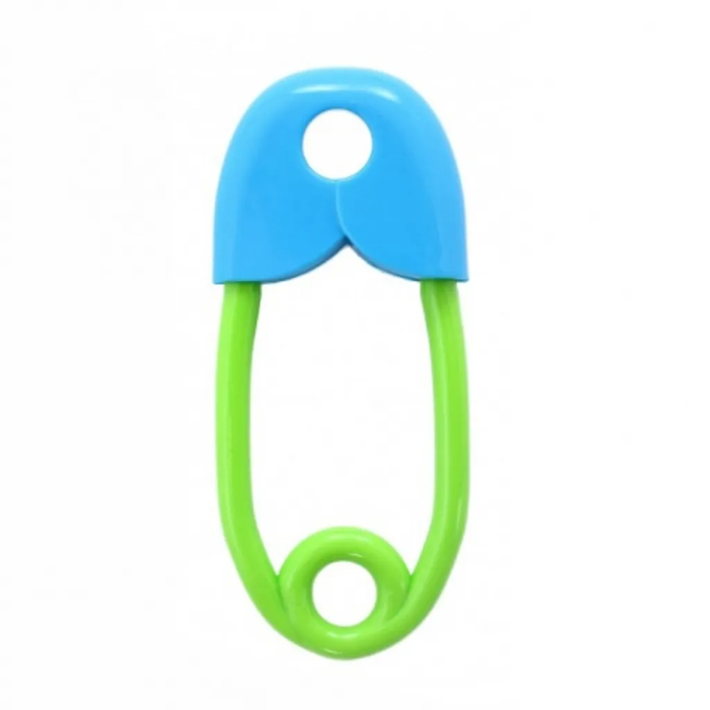 Hochet épingle à nourrice coloré multicouche - Stimulation sensorielle - 8