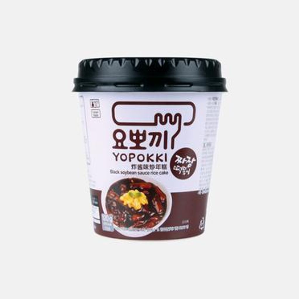 Yopokki Topokki Jjajang Reiskuchen Cup 120g Produktbild 