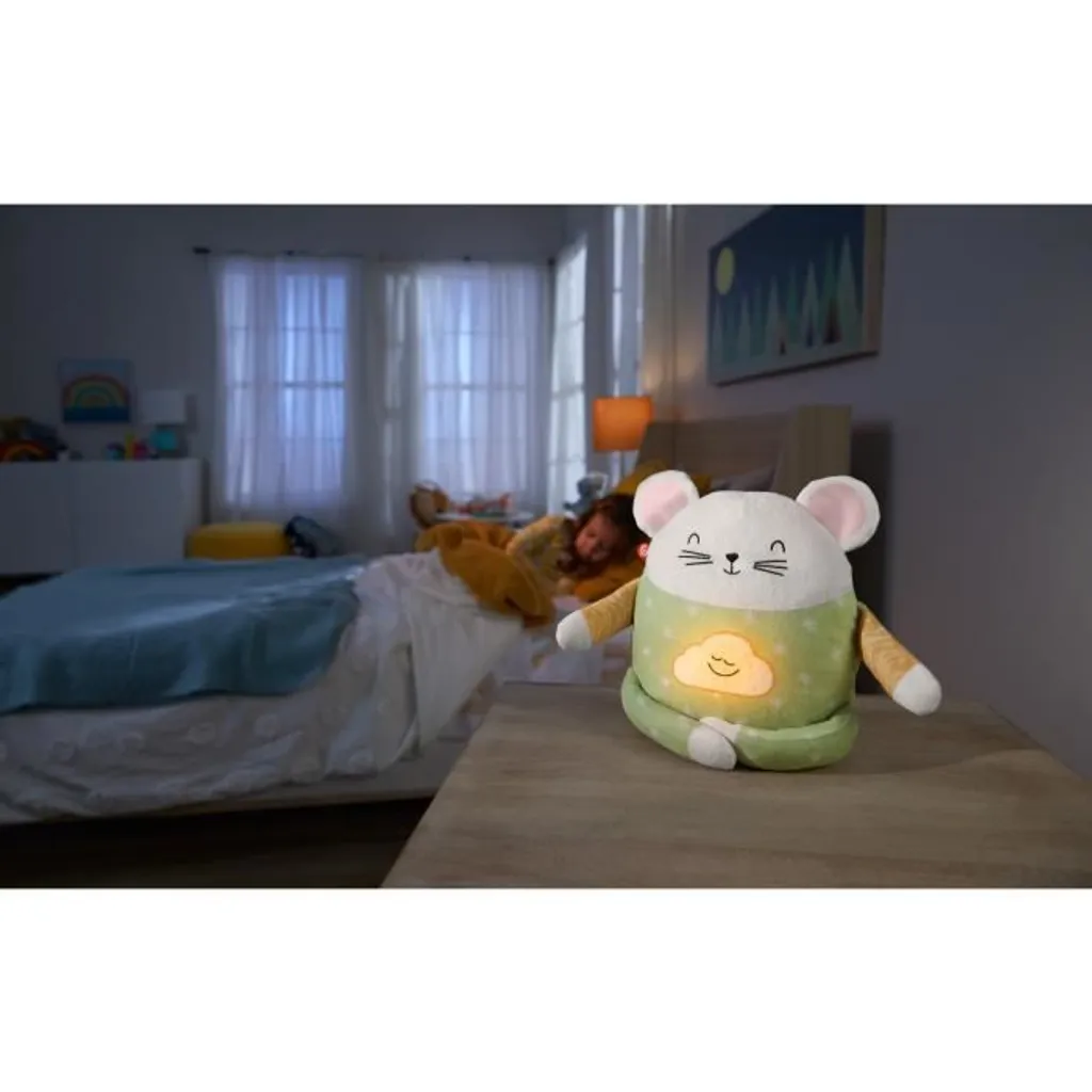 Fisher-Price Ma petite souris méditative - Peluche de relaxation bébé - 5