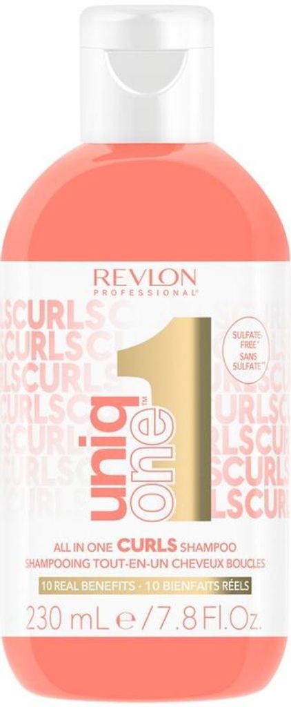 Revlon UniqOne Sulfate-free Curls Shampoo, 230 ml, Szampon, Zdjęcie produktu 