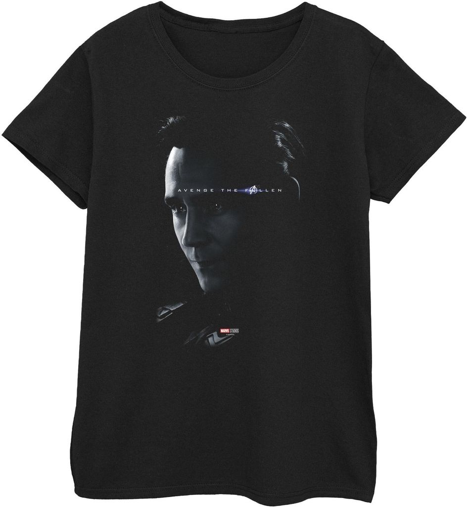 Marvel - "Avengers Endgame Avenge The Fallen" T-Shirt für Damen BI48000 (XL) (Schwarz)