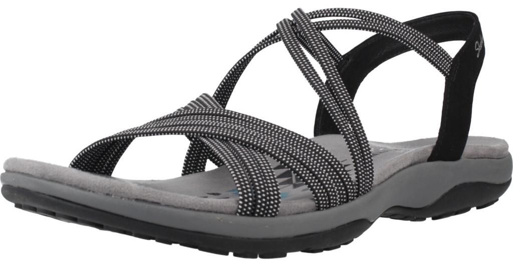 SKECHERS REGGAE SLIM - TURN IT UP Schwarz Produktbild 