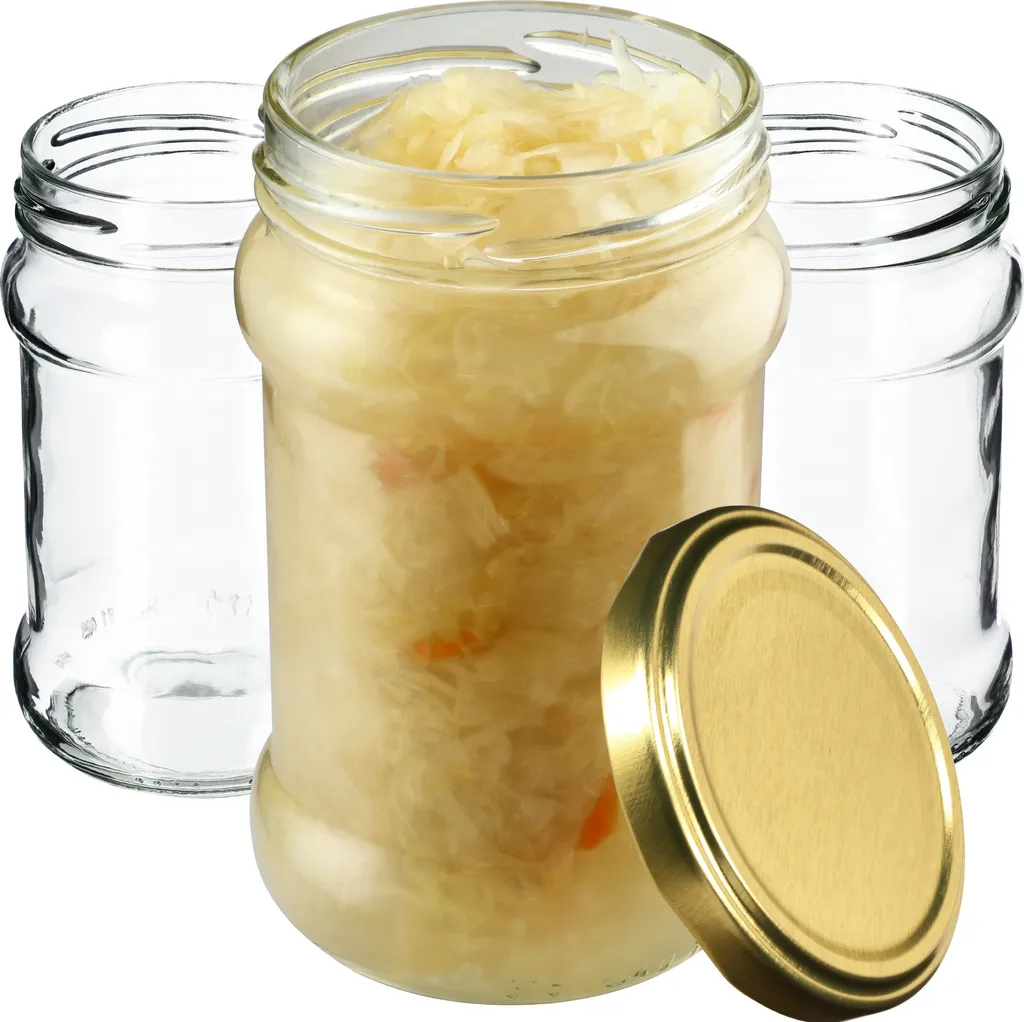 Vasetti KADAX 315ml per Miele e Marmellate - Barattoli in Vetro fi66