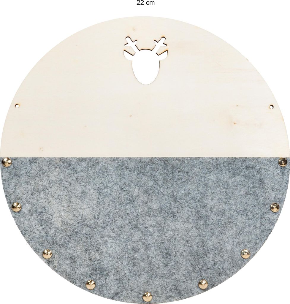 QUVIO Memoboard - Wandorganizer - Grau Produktbild 