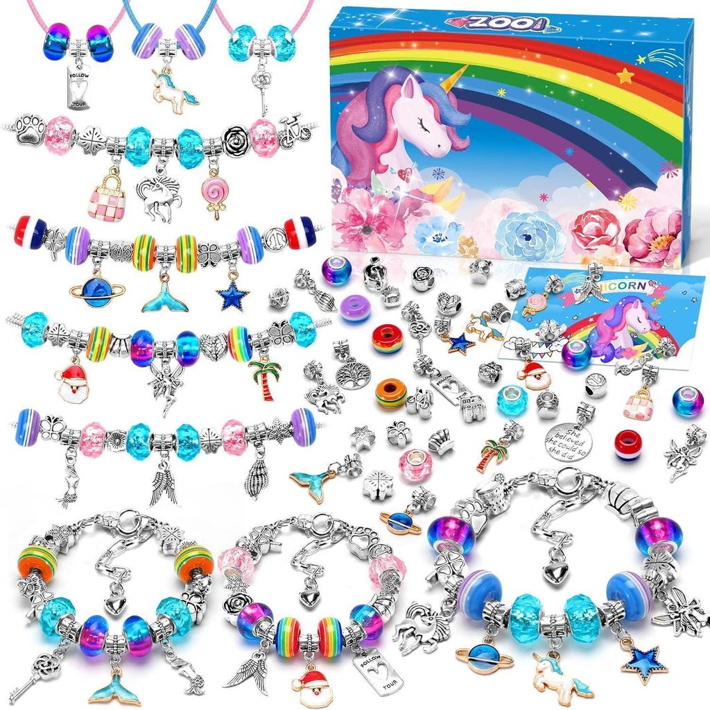 ZOOI Armband Bastelset für Mädchen ab 4 Jahre DIY Schmuck Produktbild 