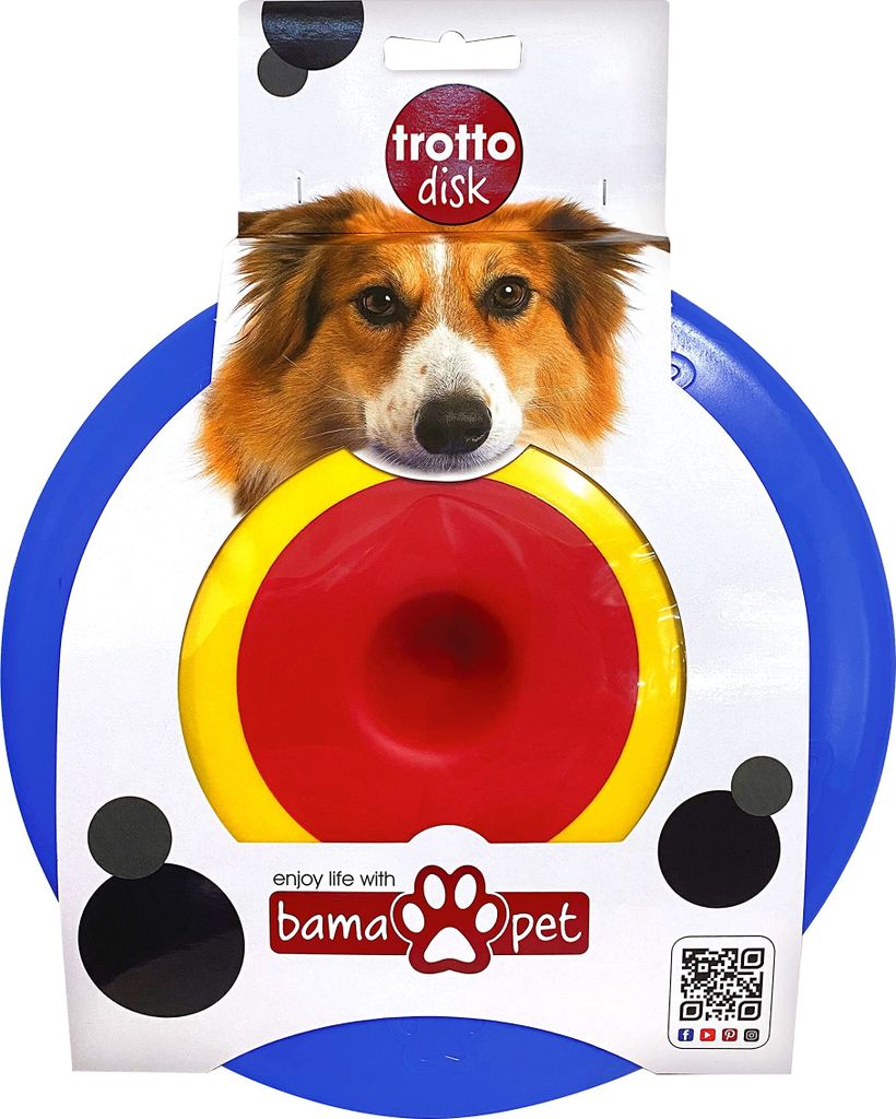 Bama Trotto Disk Hundefrisbee Dog Disc - Mehrfarbig Frisbee Produktbild 