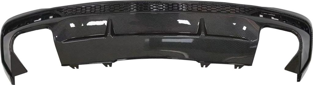 DIEDERICHS Heckdiffusor Heck-Diffusor 1020557 Hinten für AUDI A4 B9 Avant (8W5, 8WD) Kunststoff PP (Polypropylen)