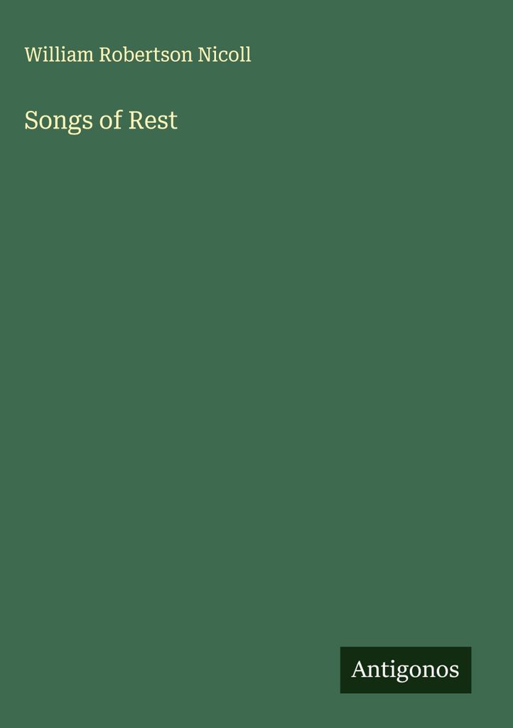 Lieder der Ruhe