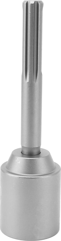 T Pfostentreiber 5 Gruben Schaft Stahl Zaunpfostentreiber Hand Pfostenhammer Bohrer Aufsatz 20cm Länge 45mm / 1.8in