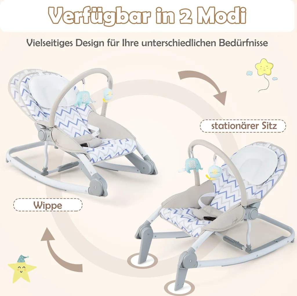 Balançoire Bébé Gain de Place Pliable : Solution pour Petits Espaces - 5