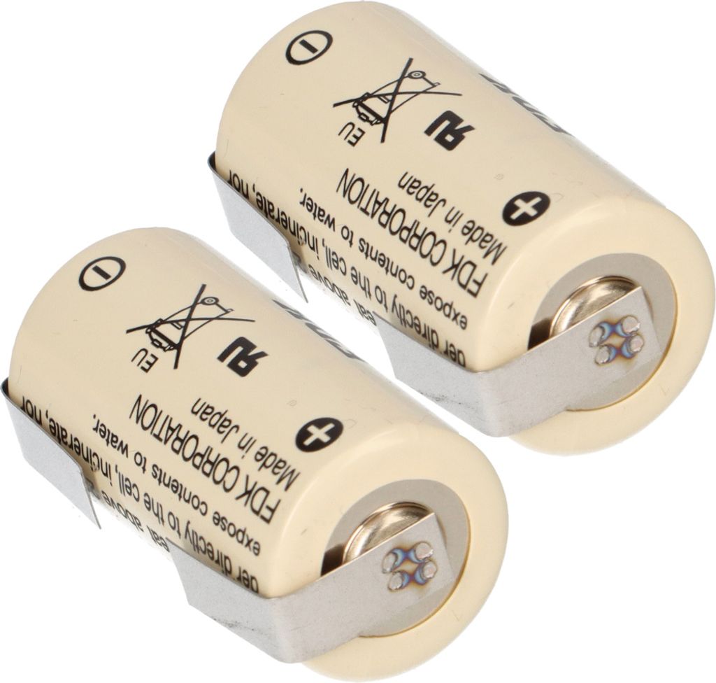 2x FDK pile lithium 3V CR 17335SE 2/3A - cellule LF forme U Image du produit 