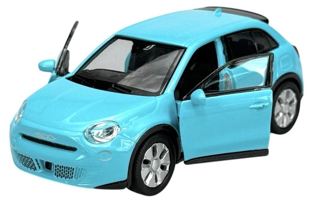 Welly,  model Fiat 600E, barva modrá, měřítko 1:34, kovový Obrázek produktu 