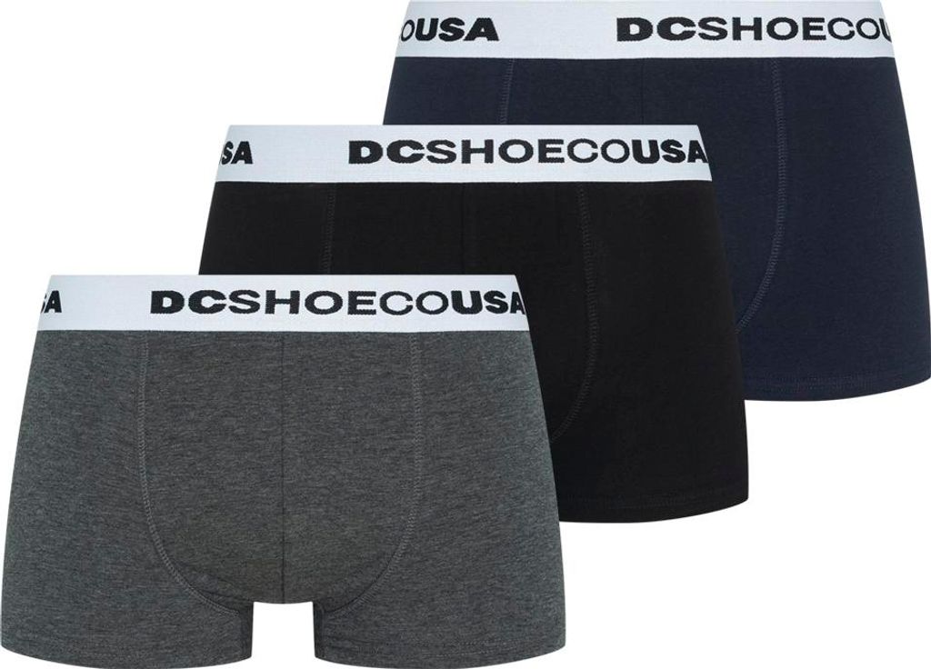 DC Shoes 3er-Pack Baumwoll-Boxershorts für Herren