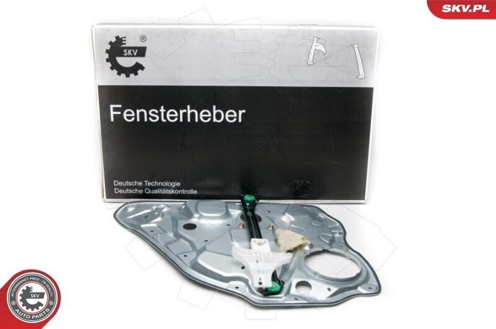 ESEN SKV 01SKV218 Elektrischer Fensterheber Hinten Rechts für VW POLO (9N) Polo Limousine (9A4, 9A2, 9N2, 9A6)