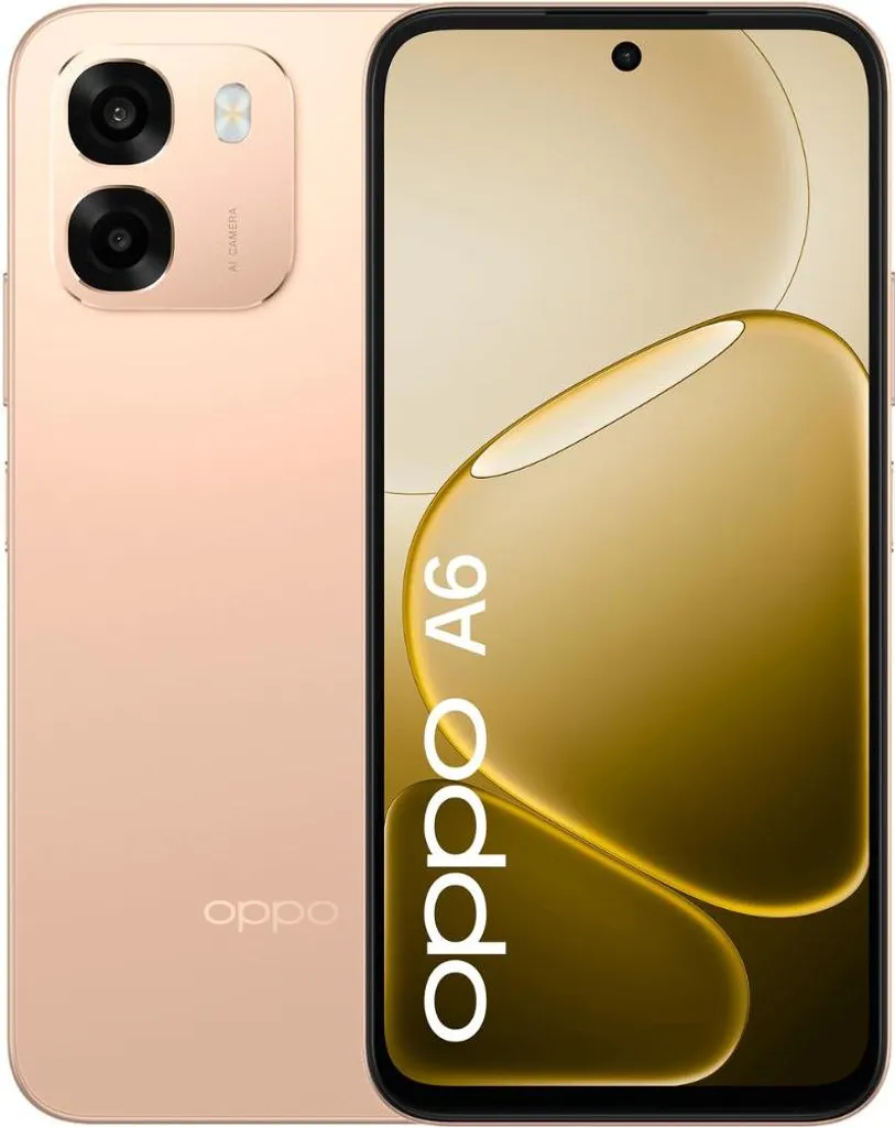 Smartphone OPPO A6 idéal pour le streaming et les voyages avec 6550 mAh
