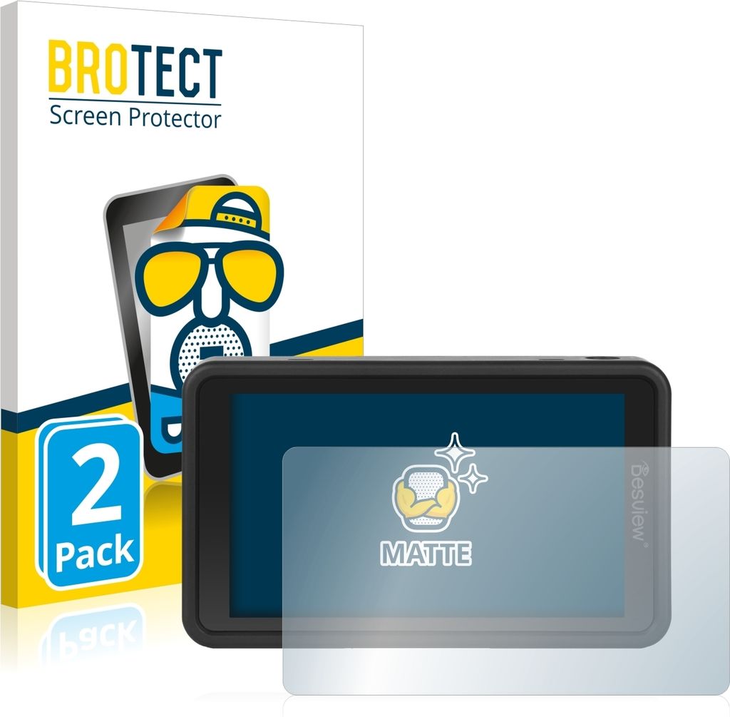 2x BROTECT Schutzfolie für Desview R5 5.5" Displayschutz Displayschutzfolie Folie Matt Entspiegelungsfolie