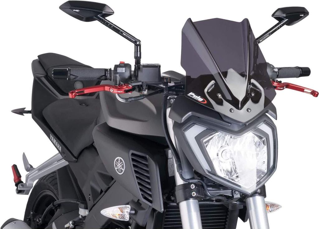 PUIG 7654F New Generation Sport passend fuer YAMAHA MT-125 Stark getönt